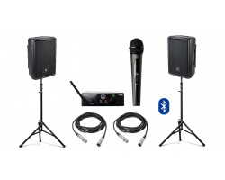 Акустическая система JBL IRX108BT Bluetooth + микрофон | 2x200Вт